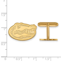 14k Gold  University of Florida Gator Cuff Links