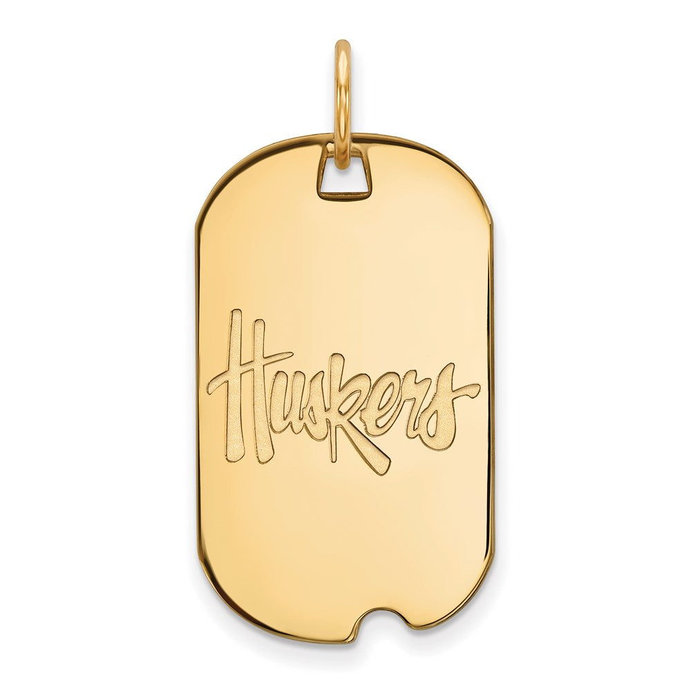 14ky  University of Nebraska Small Dog Tag