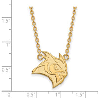 14ky  Rice University Large Pendant w/Necklace