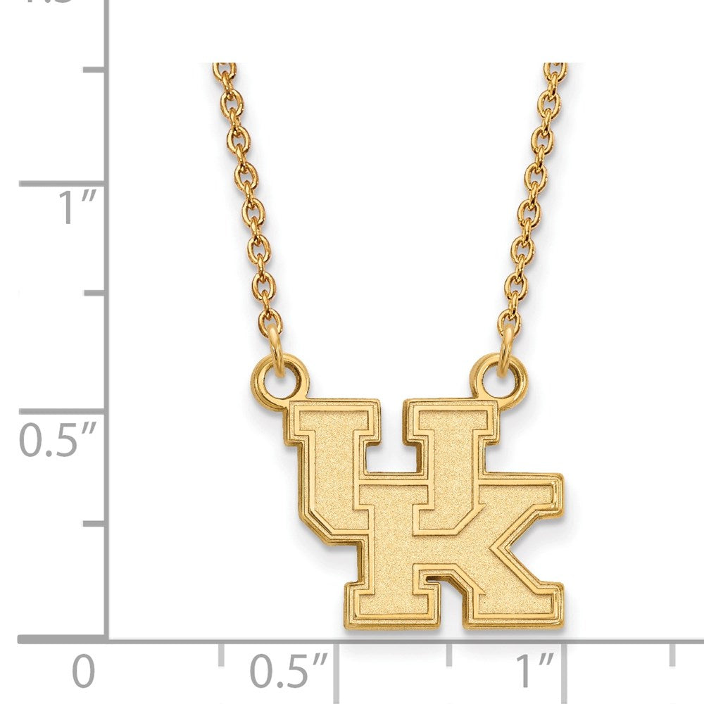 14ky  University of Kentucky Small Pendant w/Necklace
