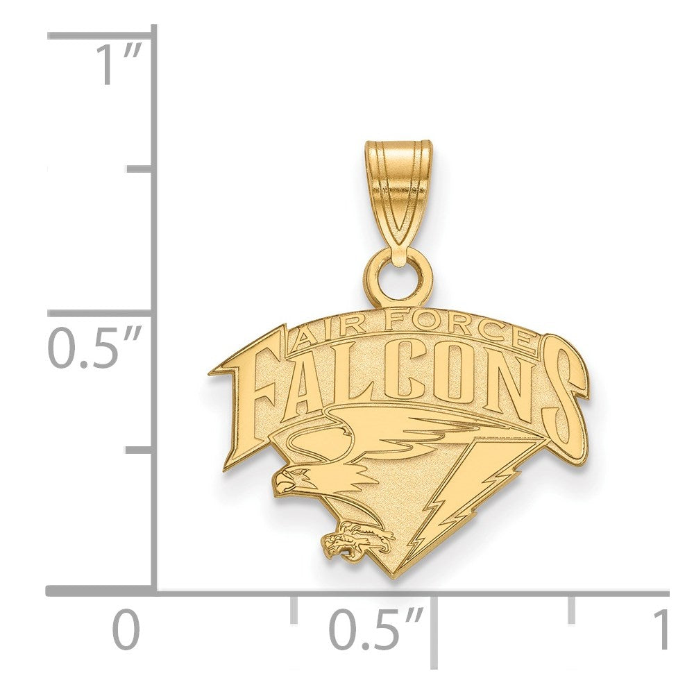 14k Gold  United States Air Force Academy Small Pendant