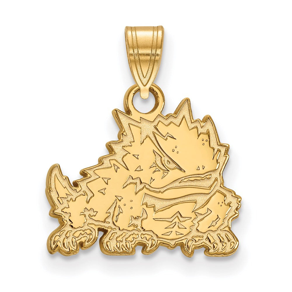 14ky  Texas Christian University Small Pendant