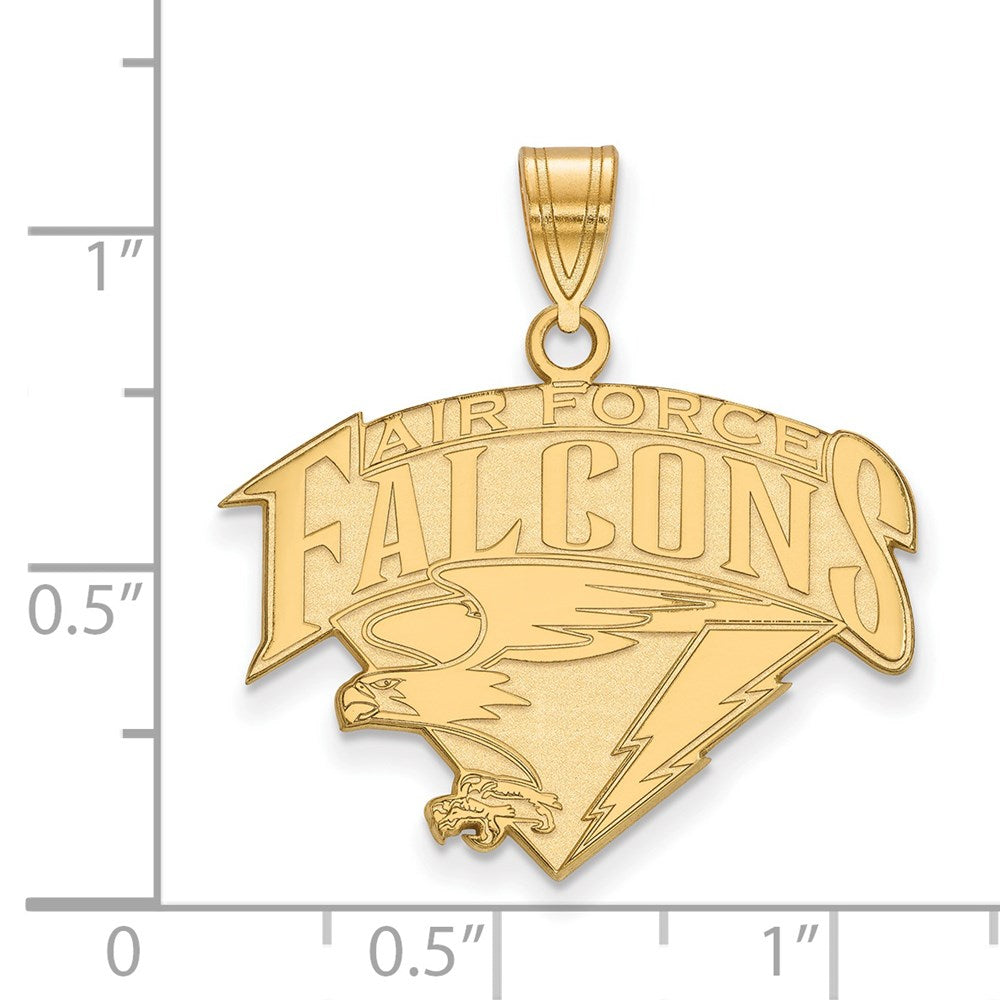 14k Gold  United States Air Force Academy Large Pendant