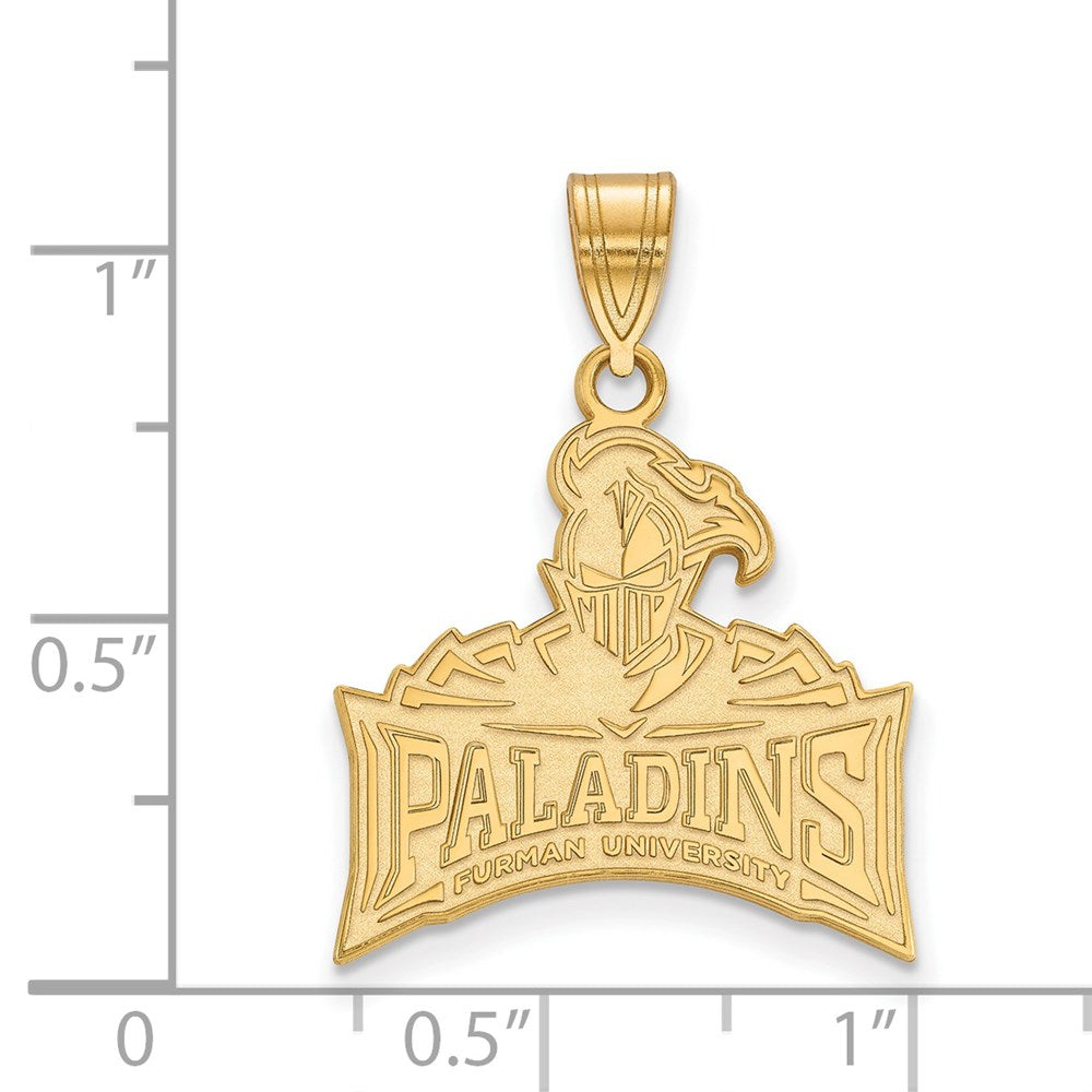 14ky  Furman University Large Pendant