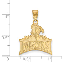 14ky  Furman University Large Pendant