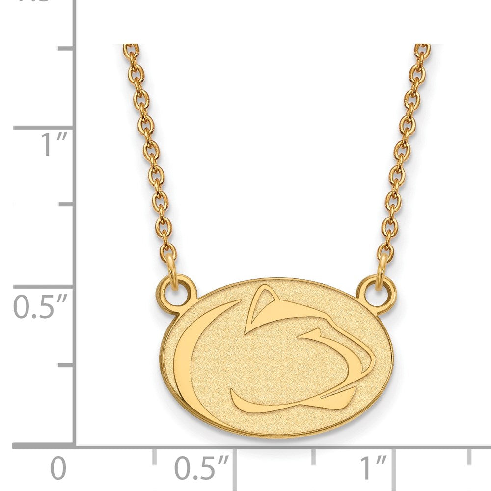 14ky  Penn State University Small Pendant w/Necklace