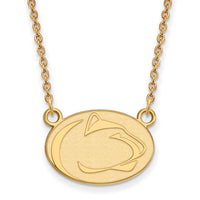 14ky  Penn State University Small Pendant w/Necklace