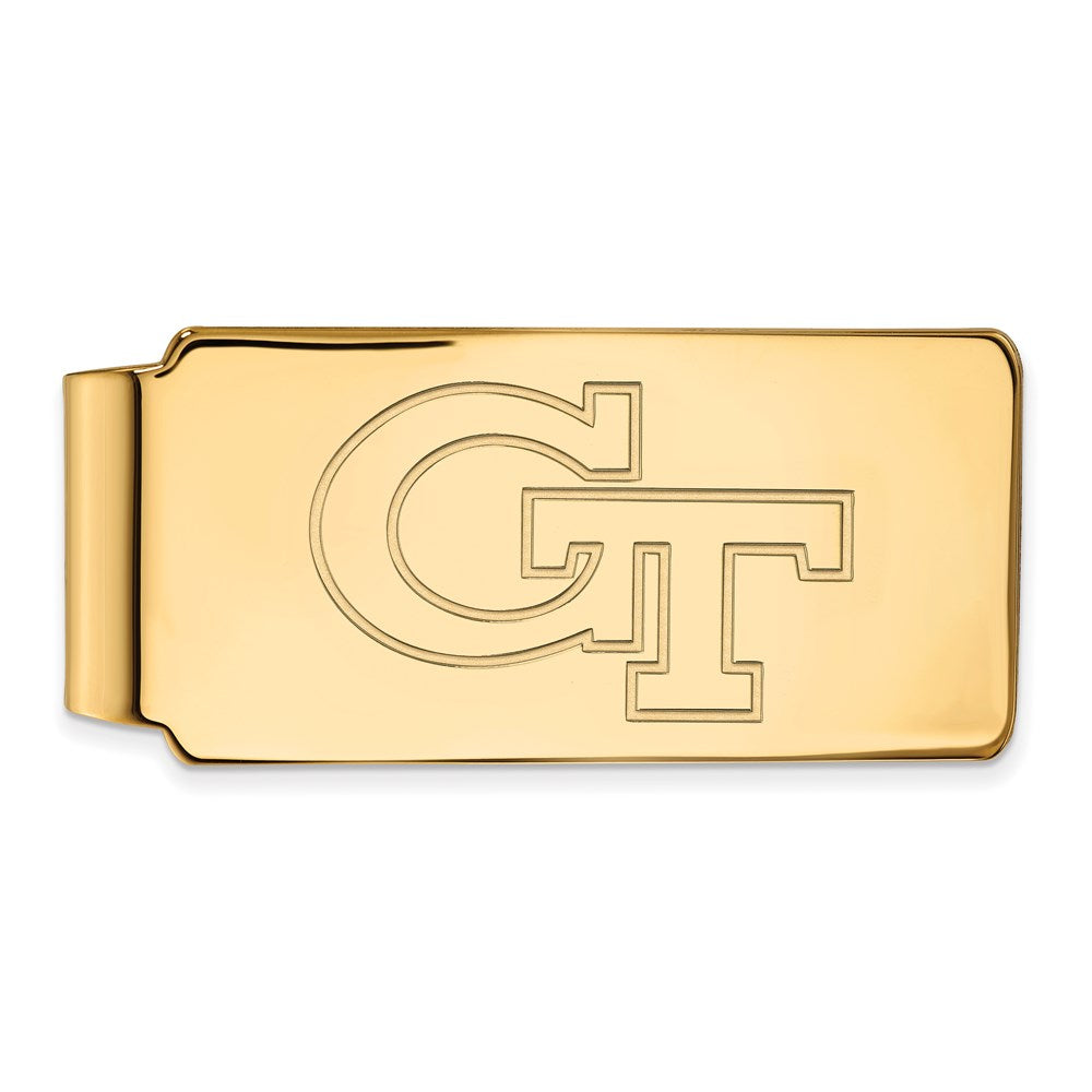 14k Gold  Georgia Institute of Technology G-T Money Clip