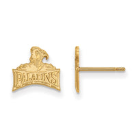 14ky  Furman University XS Post Earrings