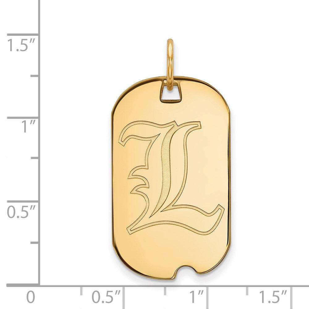 14ky  University of Louisville Small Dog Tag