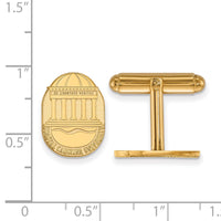 14ky  Coastal Carolina University Crest Cuff Link