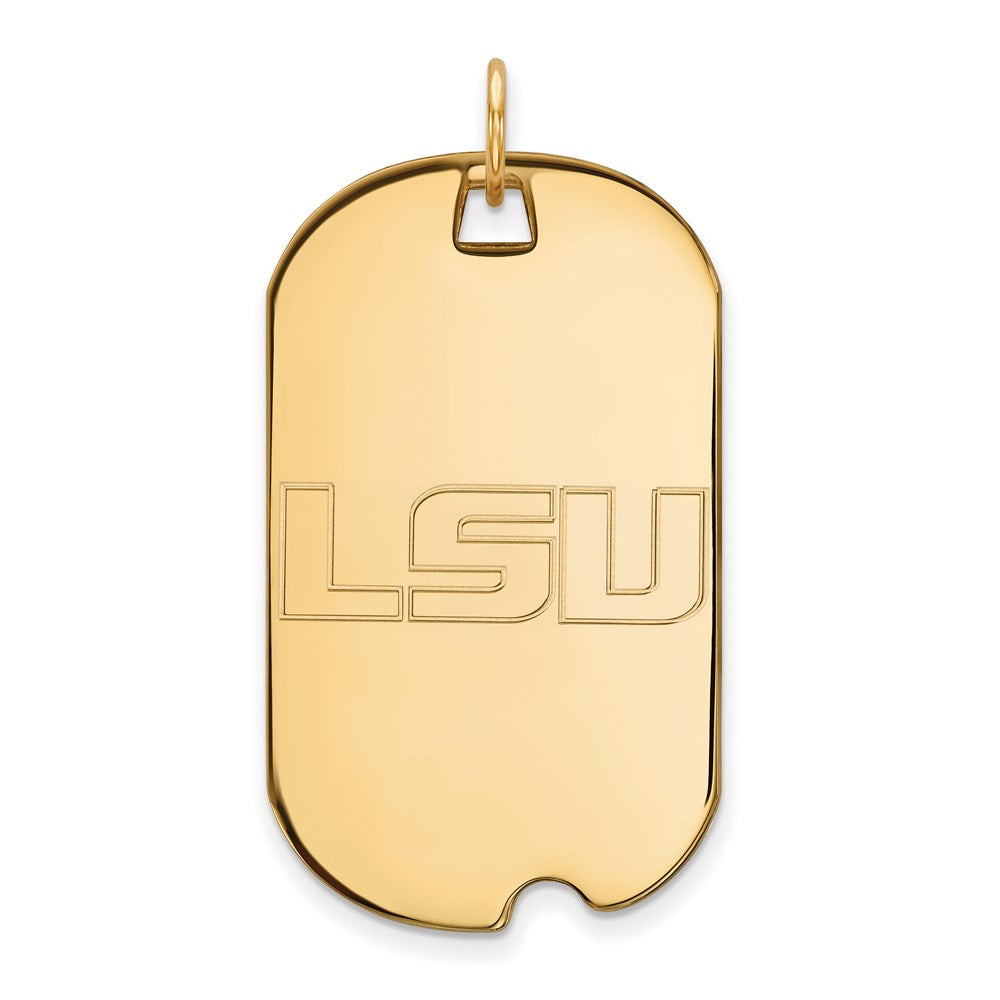 14ky  Louisiana State University Large Dog Tag