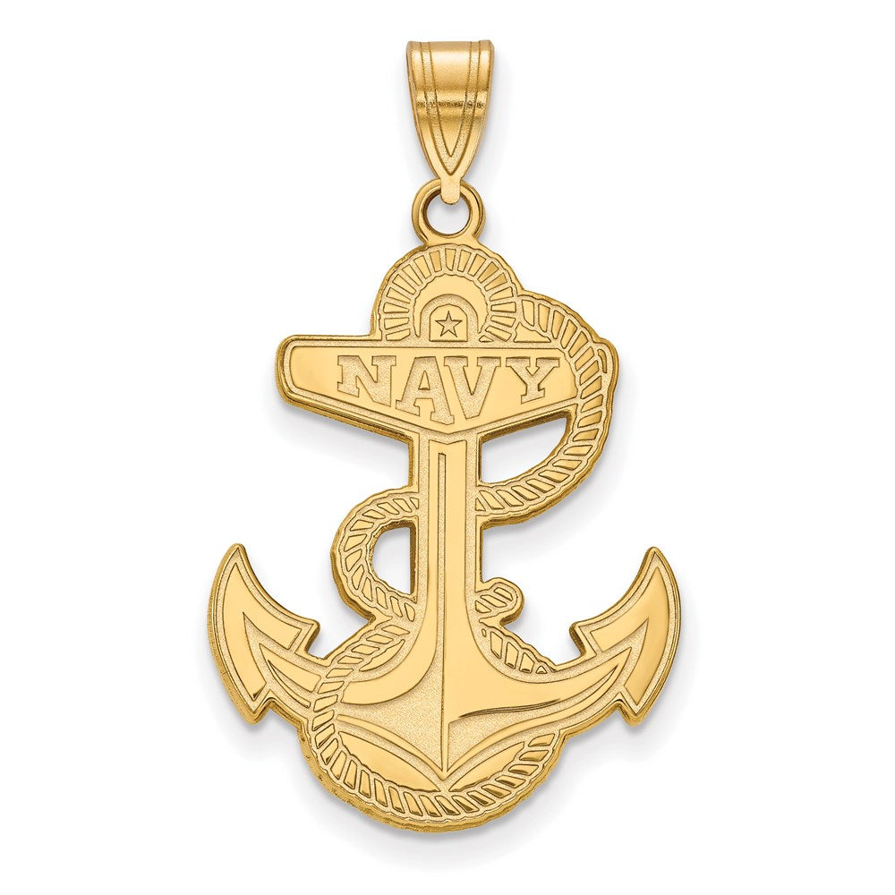 14ky  Navy XL Pendant