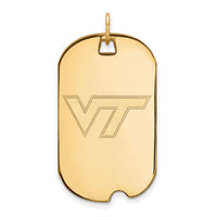 14ky  Virginia Tech Large Dog Tag