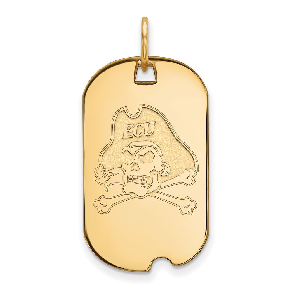 14ky  East Carolina University Small Dog Tag
