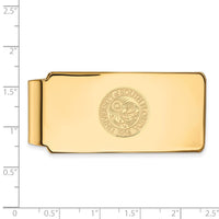 14k Gold  University of South Florida Crest Money Clip