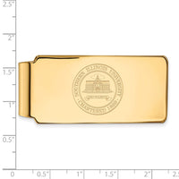 14ky  Southern Illinois University Money Clip Crest