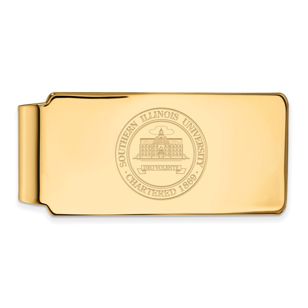 14ky  Southern Illinois University Money Clip Crest