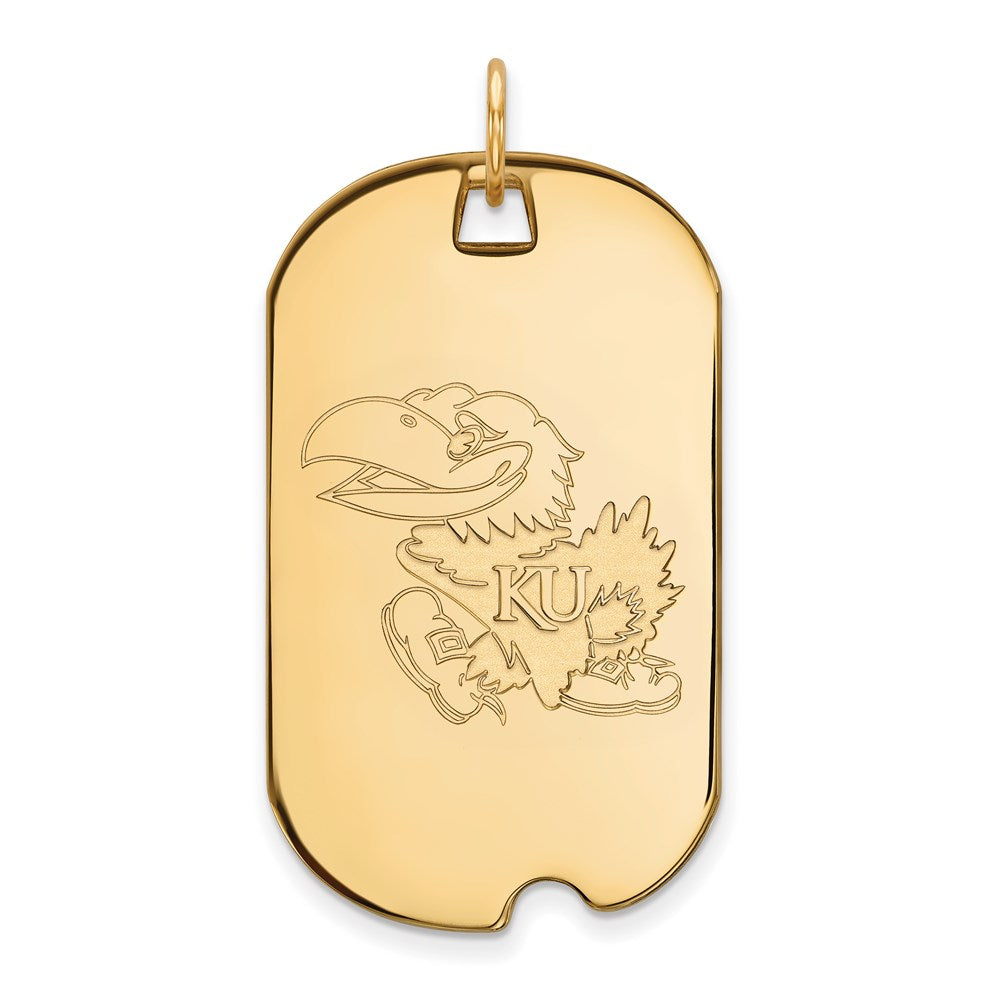 14ky  University of Kansas Large Dog Tag