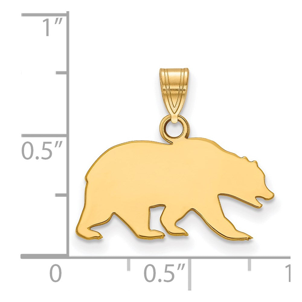 14k Gold  University of California Berkeley Small Pendant