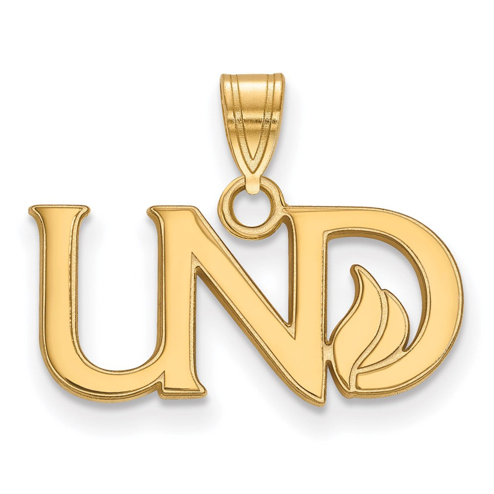 14ky  University of North Dakota Small Pendant