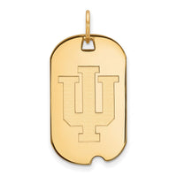 14ky  Indiana University Small Dog Tag