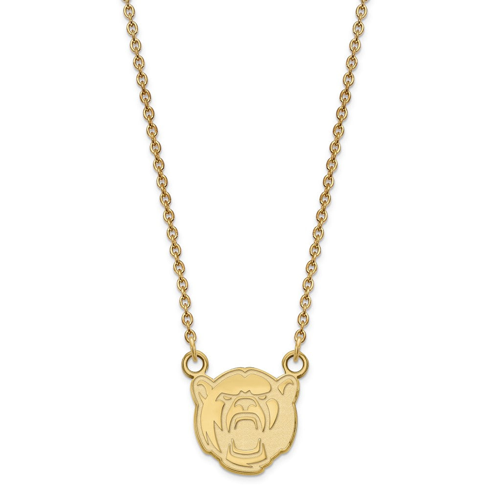 14ky  Baylor University Small Pendant w/Necklace