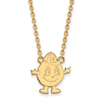 14ky  Syracuse University Large Pendant w/Necklace