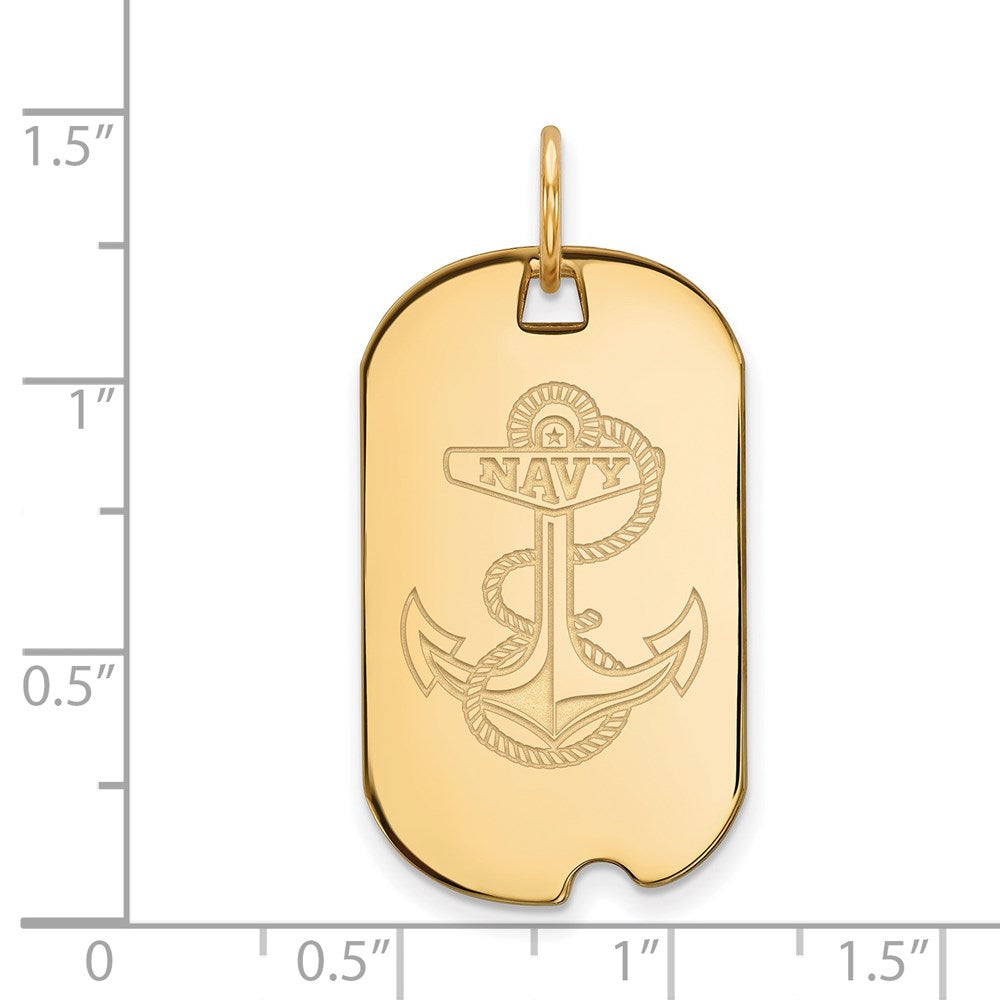 14ky  Navy Small Dog Tag