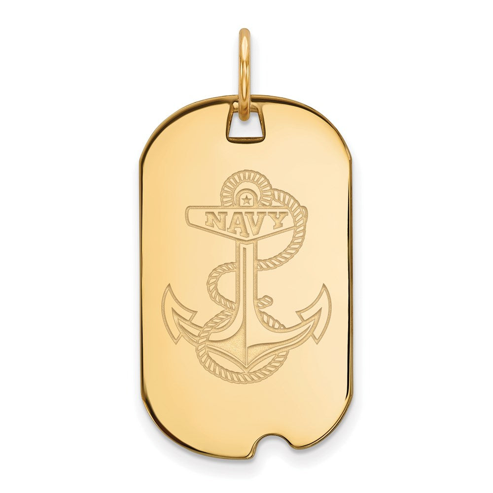 14ky  Navy Small Dog Tag