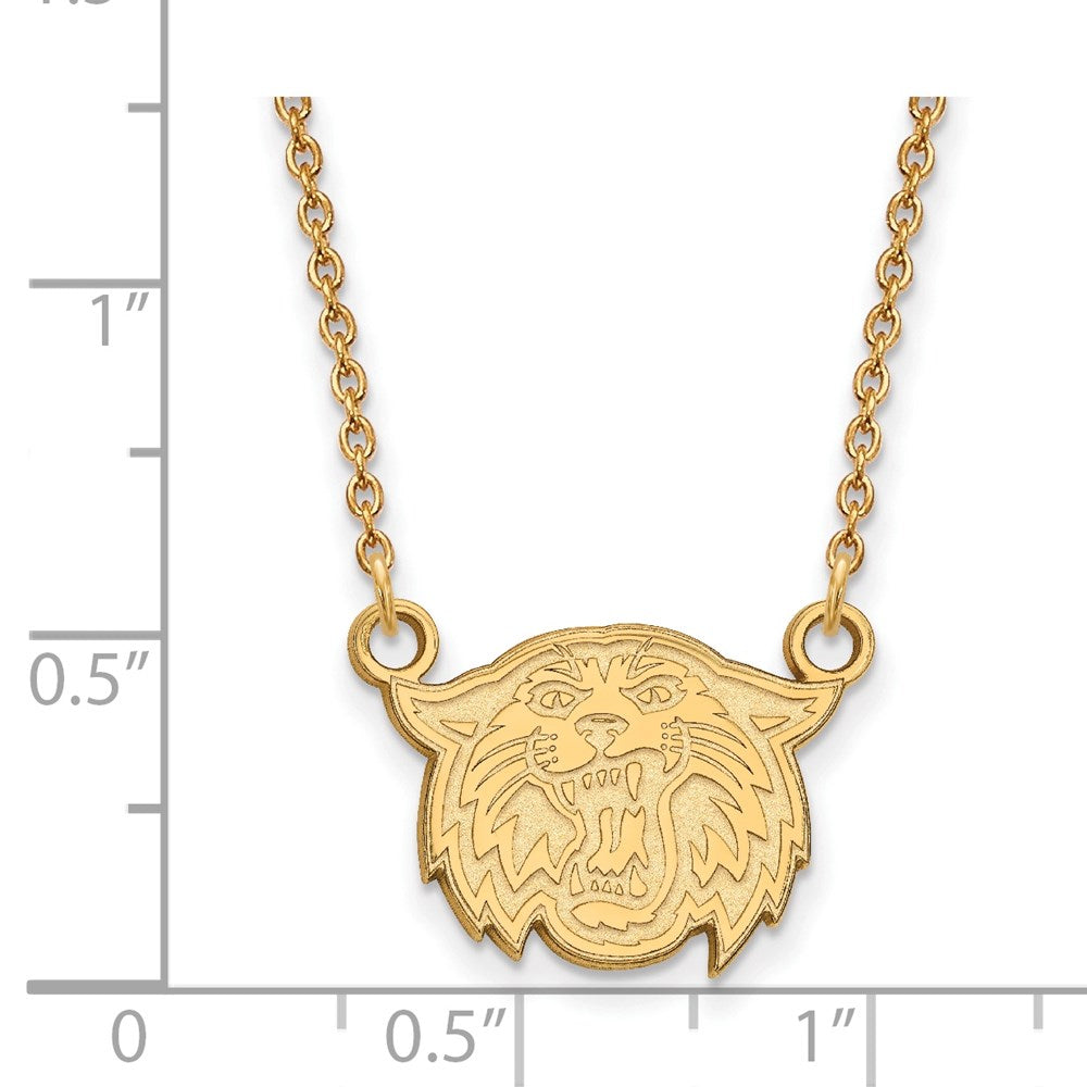 14ky  Villanova University Small Pendant w/Necklace