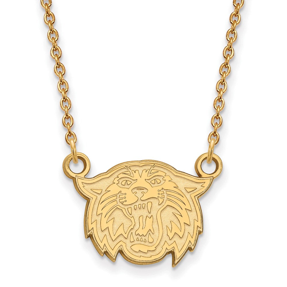14ky  Villanova University Small Pendant w/Necklace