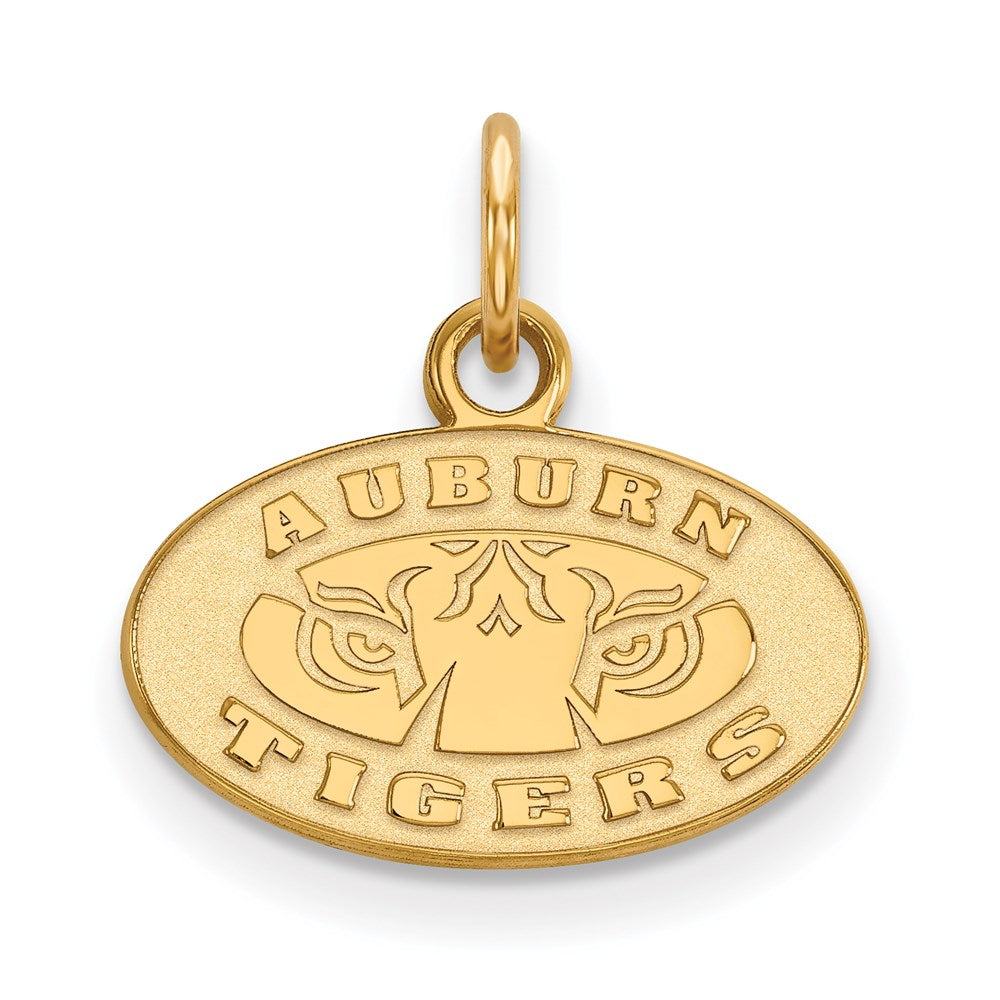 14k Gold  Auburn Tigers Extra Small Pendant