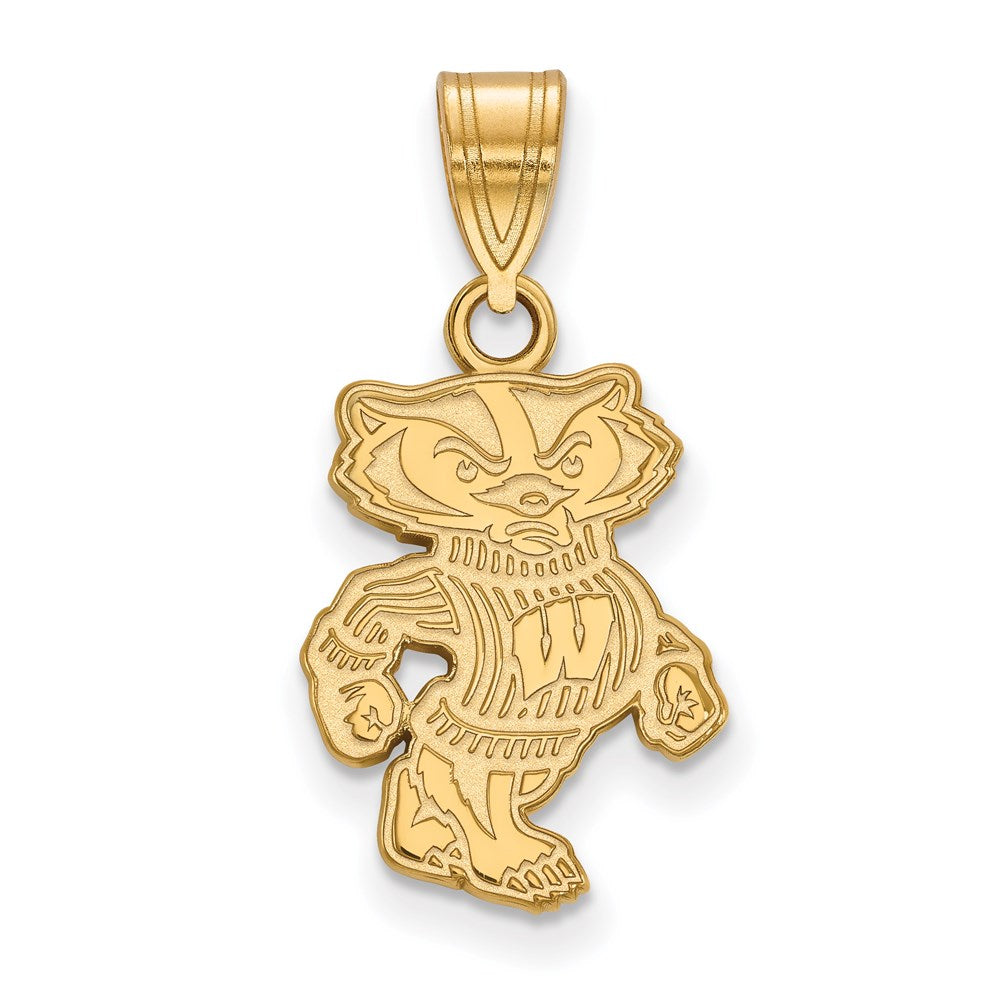 14ky  University of Wisconsin Medium Pendant
