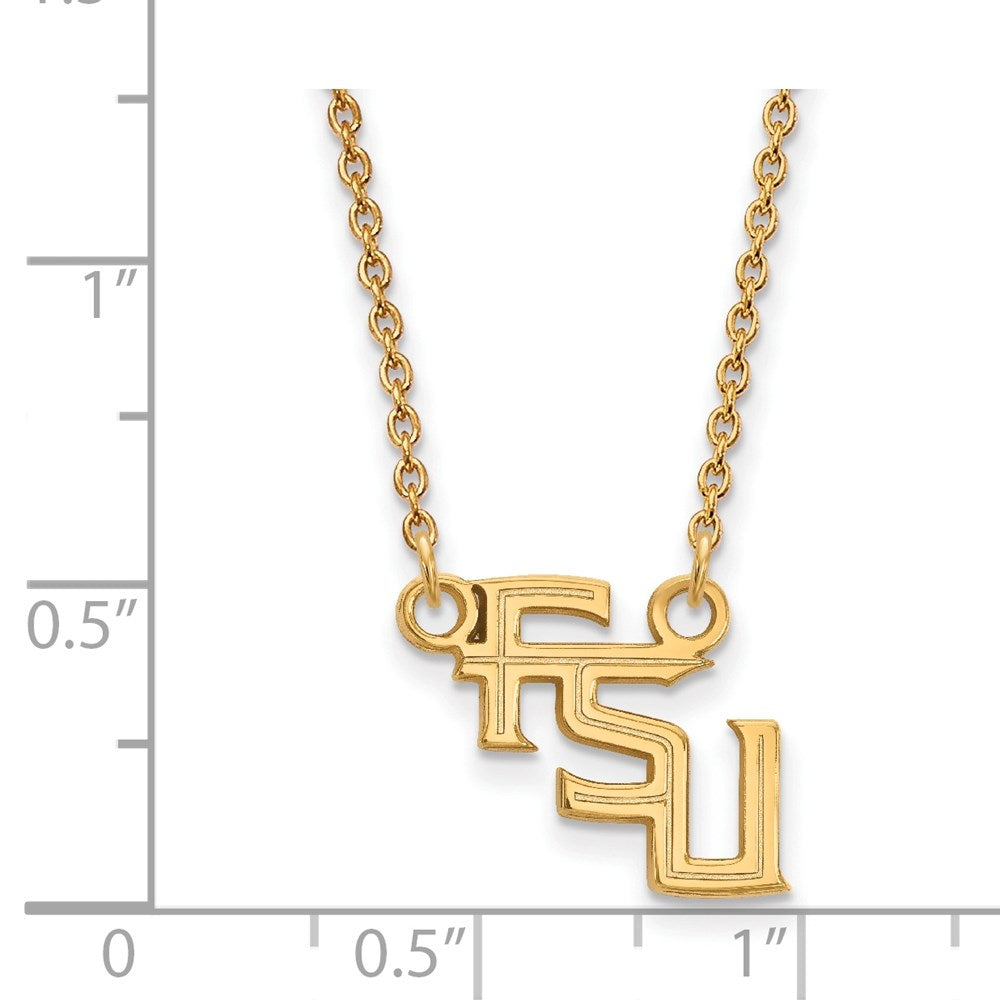 Sterling Silver Gold-plated LogoArt University of Louisville