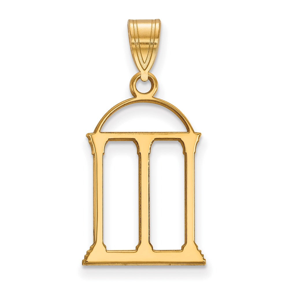 14k Gold LogoArt University of Georgia Arch Large Pendant