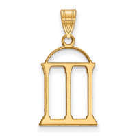 14k Gold LogoArt University of Georgia Arch Large Pendant