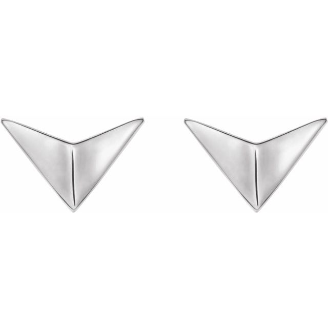 Sterling Silver Geometric Earrings 2