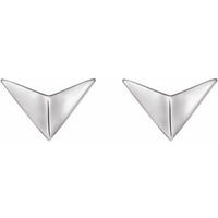 Sterling Silver Geometric Earrings 2