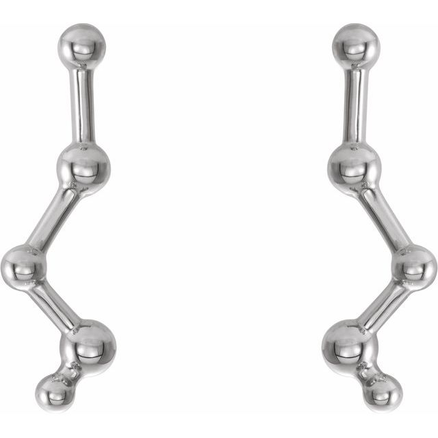 Sterling Silver Constellation Ear Climbers 2
