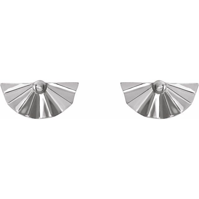Sterling Silver Geometric Earrings 2