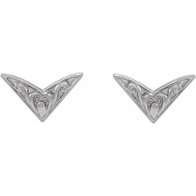 Sterling Silver Sculptural-Inspired Earrings 2