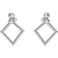 Sterling Silver Geometric Earrings 2