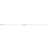 14K White.07 CTW Diamond Bar 6 1/2-7 1/2" Bracelet 2
