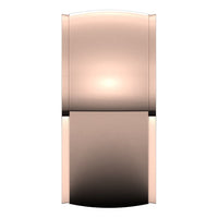 18K Rose Gold 10 mm Half Round Edge Comfort Fit Wedding Band 4