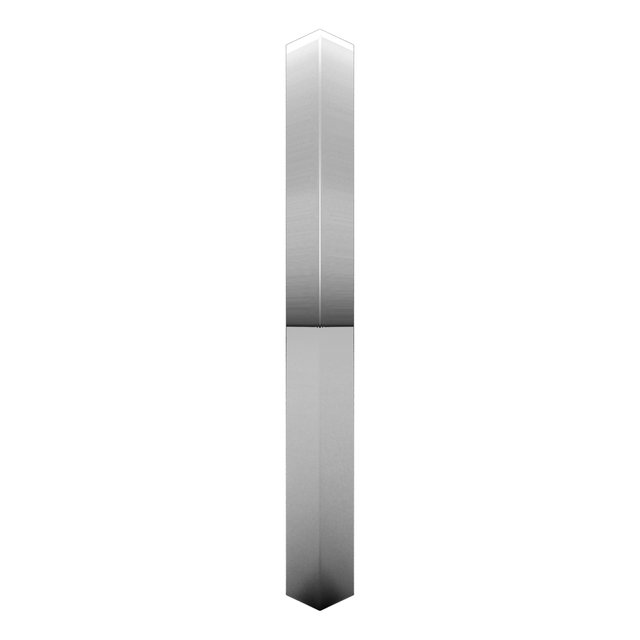 14K White Gold 2.5 mm Knife Edge Comfort Fit Wedding Band 4