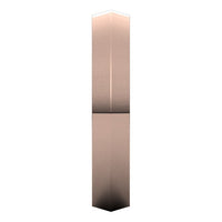 14K Rose Gold 4 mm Knife Edge Comfort Fit Wedding Band 4