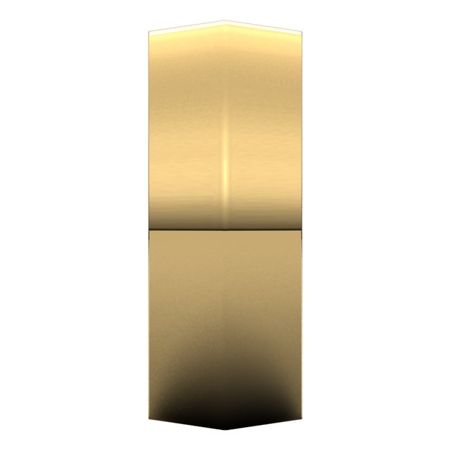 14K Yellow Gold 8 mm Knife Edge Comfort Fit Wedding Band 4