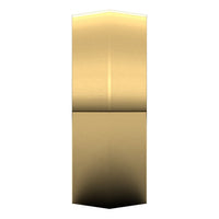 14K Yellow Gold 8 mm Knife Edge Comfort Fit Wedding Band 4