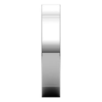 Platinum 4 mm Square Comfort Fit Wedding Band 4